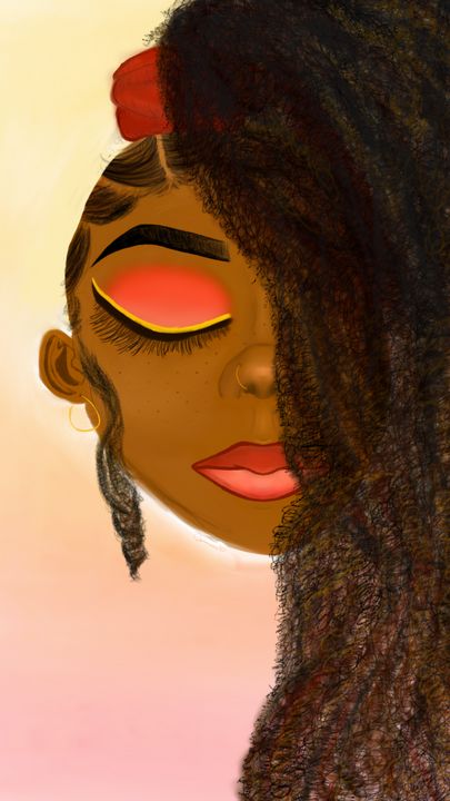 Melanin princess  free draw  digital art ethnic cultural  tribal Melanin princess  free draw  digital art ethnic cultural  tribal