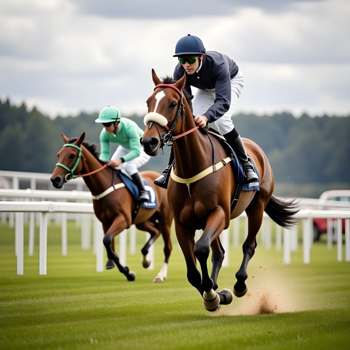 Intense Horse Race - GeDesPi - Digital Art &amp; AI, Animals, Birds, &amp; Fish ...