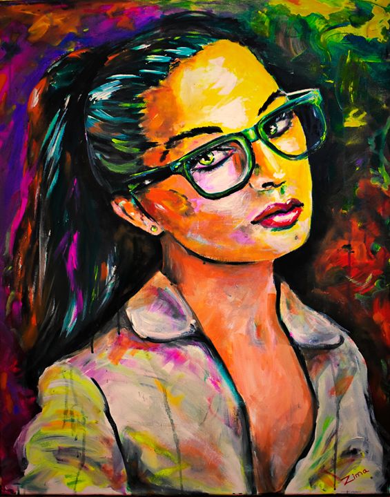 Zima Artist Nobody's Fool - Zima - Paintings & Prints, Abstract, Figurative - ArtPal
