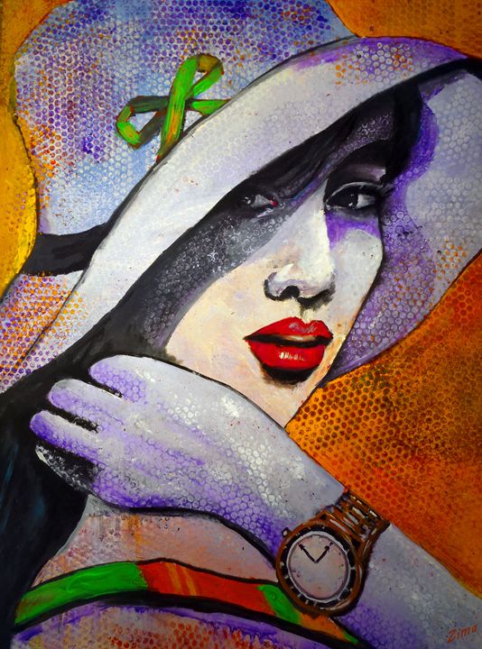 Zima Artist Time To Go - Zima - Paintings & Prints, People & Figures, Female Form ...