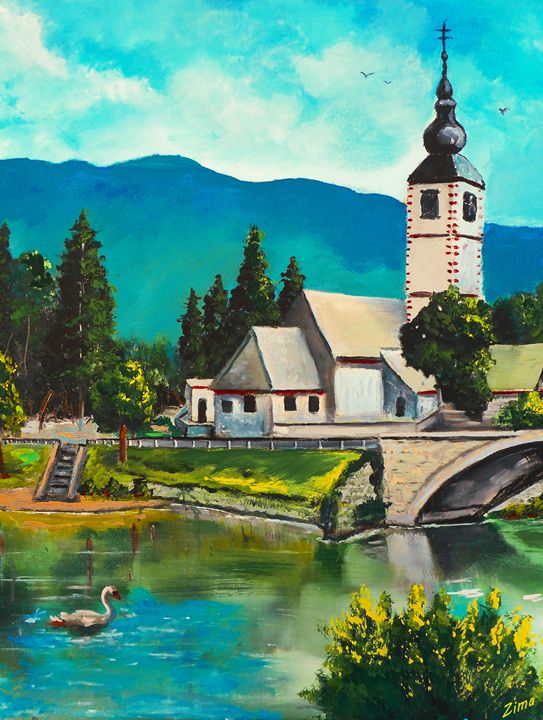 Zima Artist Beauty That Surrounds Us - Zima - Paintings & Prints, Places & Travel ...
