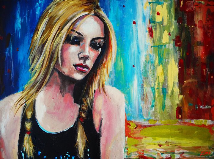 Zima Artist Heart And Soul - Zima - Paintings & Prints, People & Figures, Female ...