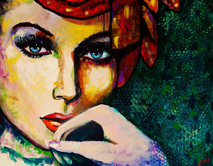Zima Artist The Art of Living - Zima - Paintings & Prints, Abstract, Figurative ...