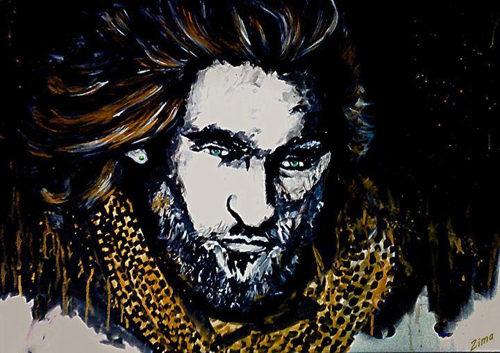 Zima Artist The Scarf - Zima - Paintings & Prints, People & Figures, Male Form ...