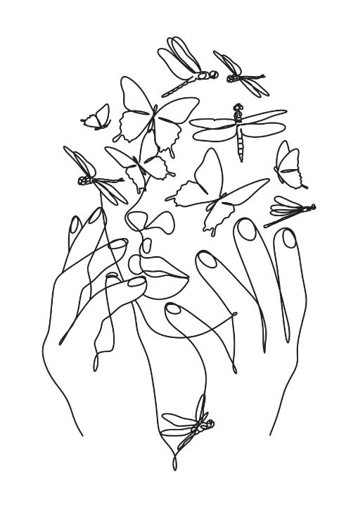 Be Kind to your Mind - Chart Art