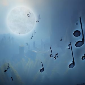 Music Night - Chart Art