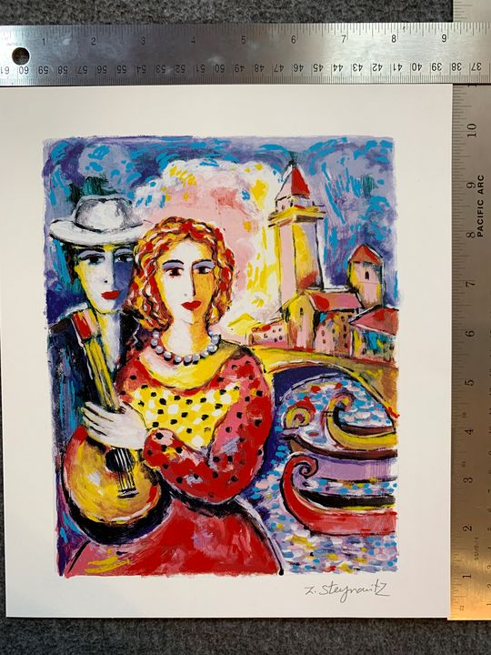 Beauty and Beau Clements Art Resale Paintings & Prints, Ethnic