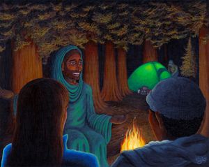 Campfire Jesus