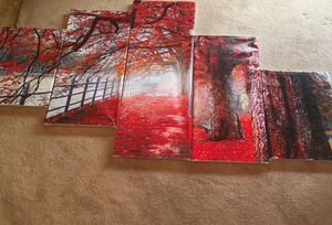 Red Autumn Walk