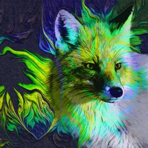 Cute autumn Fox, fall season fox - IslaNovella - Digital Art, Animals,  Birds, & Fish, Fox - ArtPal