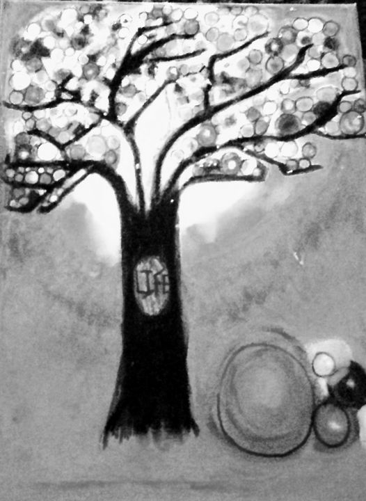 Tree of Light and Life 1 of 2 - ArtBuyT