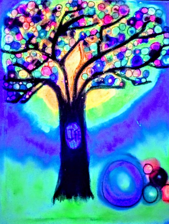 Tree of Light and Life 2 of 2 - ArtBuyT