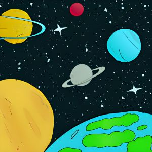 Buy Galaxies & Solar System, Astronomy & Space, Drawings & Illustration at  ArtPal