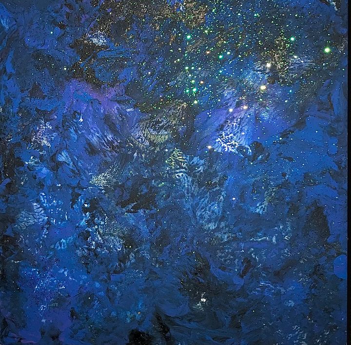 Night sky Alloutart By Rachel Paintings & Prints, Abstract
