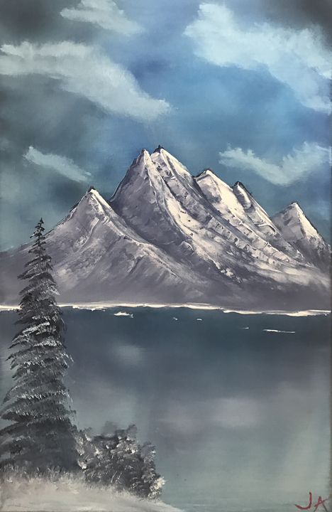 Arctic Mountains - Jacob Alexander Arnold - Paintings & Prints 