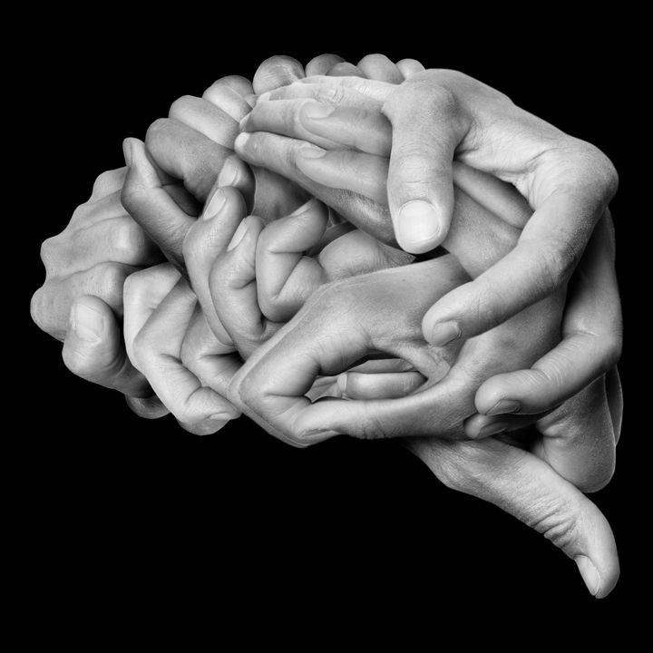 Human brain made with my hands - Angelo Cordeschi