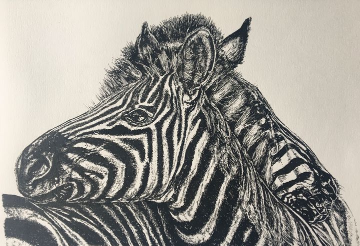 Zebra graphic - EMPOWER ART