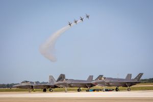 Thunderbirds Play Tag