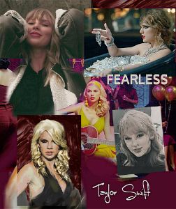 Taylor Swift Art Collage