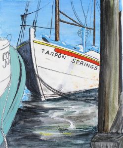 Tarpon Springs Dock - G. Linsenmayer Fine Art
