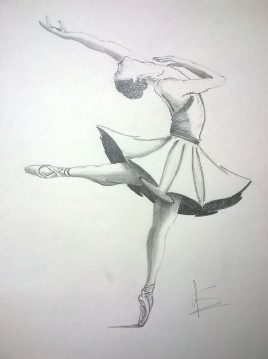 Ballerina_2 - Pencil Sketches