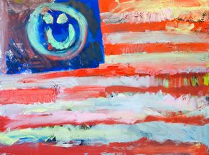 "Democracy (thanks Jasper)" - Jed Williams Art