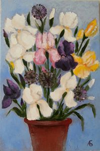 Iris 40x60 cm