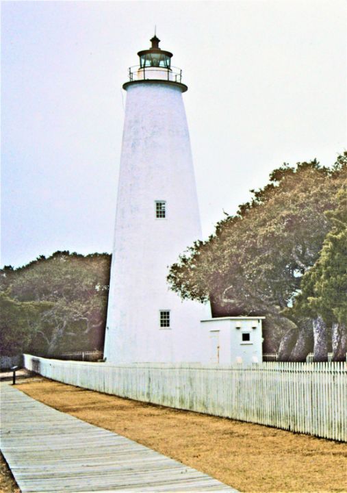 Ocracoke Island Light - FotoArts By Herb - Photography, Places & Travel ...