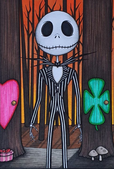 Jack Skellington - J.P Fan Art - Paintings & Prints, Entertainment ...