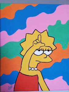 Lisa Simpson from 'The Simpsons'