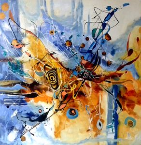 Abstract art ,original Bissinger - Art Bissinger - Paintings & Prints ...