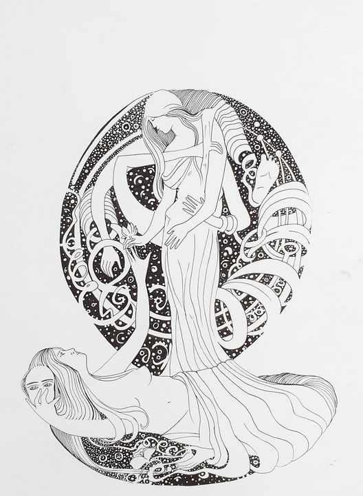 Drawing - Dark art - Drawings & Illustration, Fantasy & Mythology,  Dreamscapes - ArtPal
