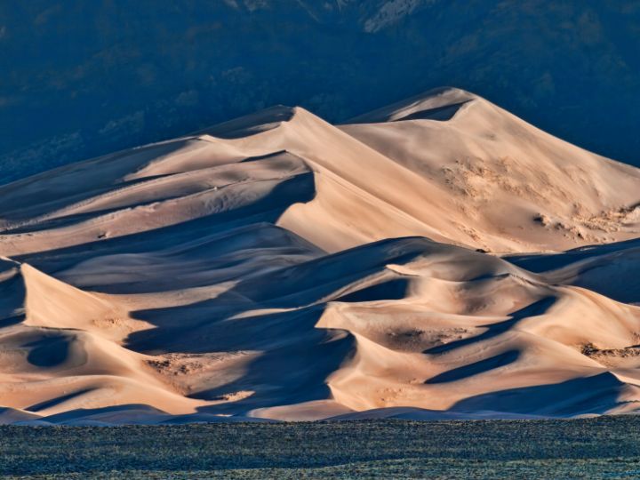 Illuminated Sand Dunes - Photography by Alana I Thrower - Photography,  Landscapes & Nature, Other Landscapes & Nature - ArtPal