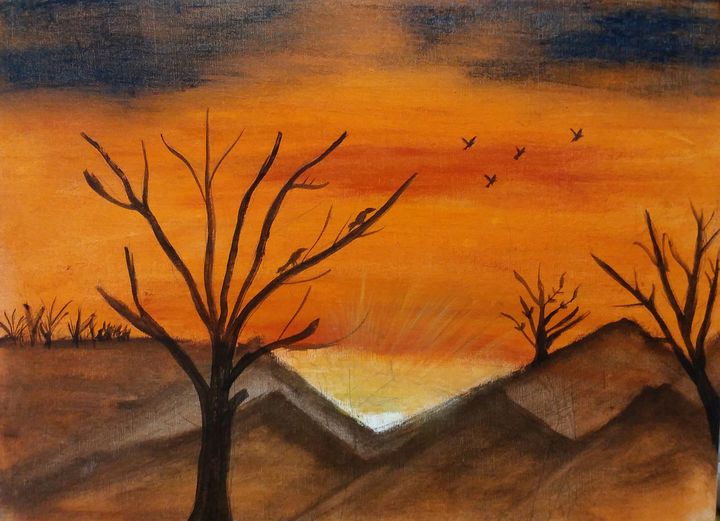 Warm evening - Soyiart
