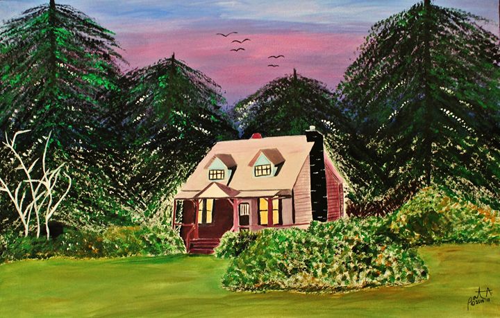 Pink House - The Garden of Art