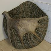 Moose antler basket - Handwoven Antler Baskets - Crafts & Other Art ...