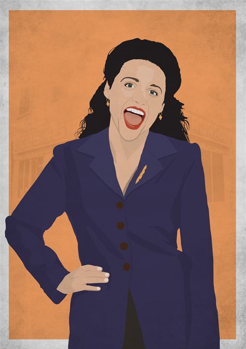 Elaine Benes // Seinfeld - Dick Smith Designs - Drawings & Illustration ...