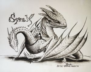 Pale Demon Dragon - SDU Art - Drawings & Illustration, Fantasy & Mythology,  Magical, Dragons & Beasts - ArtPal