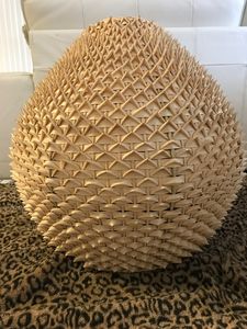 Origami Palm Leaf Pendant Lamp