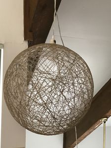 Modern Hemp Hanging Pendant Lamp