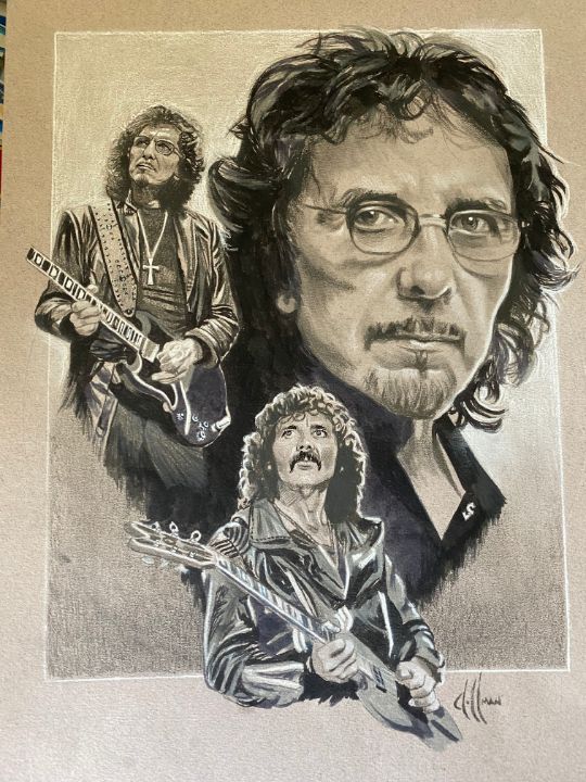 Tony Iommi - Chris Hoffman Art