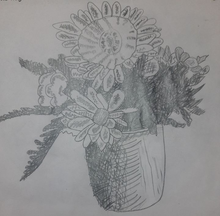 Flower  vase - Kousalya Sankar