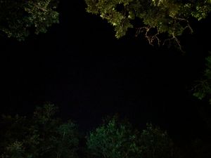 Lot at night