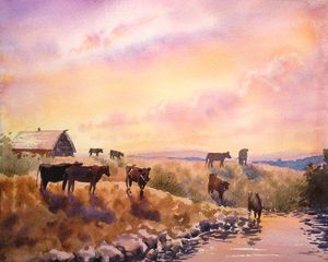 Cattle Ranch - Almblade_Art