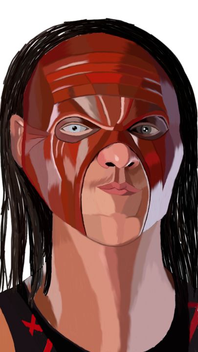 Kane - Reginald D Pouncy's Artwork - Digital Art, Sports & Hobbies,  Wrestling - ArtPal
