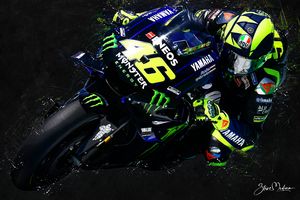 Valentino Rossi in Action #3