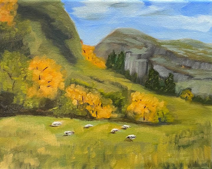 8x10 oil on canvas - Shawngl_oilarts - Paintings & Prints, Landscapes &  Nature, Fields, Pastures & Meadows - ArtPal