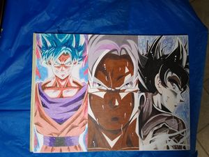Goku's Most powerful Transformations - Kik Art - Drawings & Illustration,  Entertainment, Other Entertainment - ArtPal