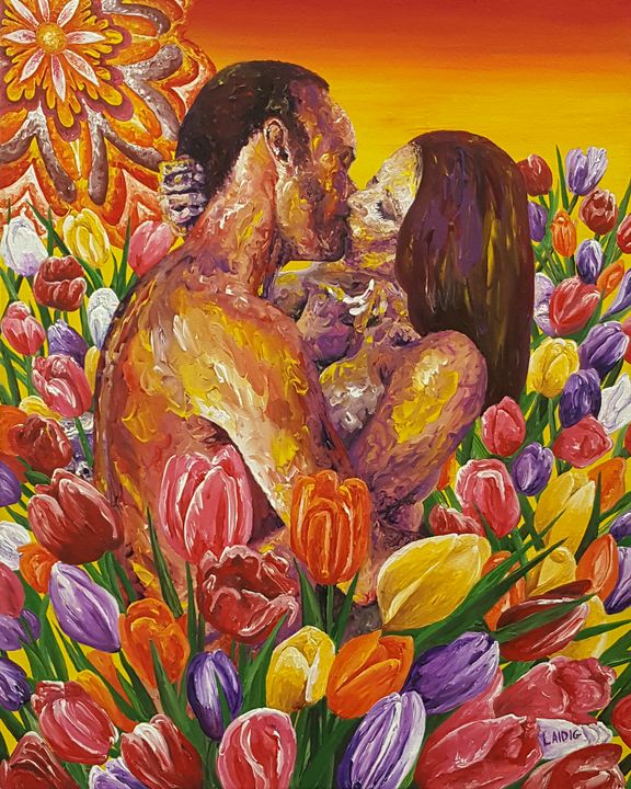 Many Colored Tulips - Laidig Art Prints and Originals