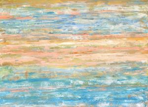 Abstract Seascape Sunrise - Christeas Modern Paintings